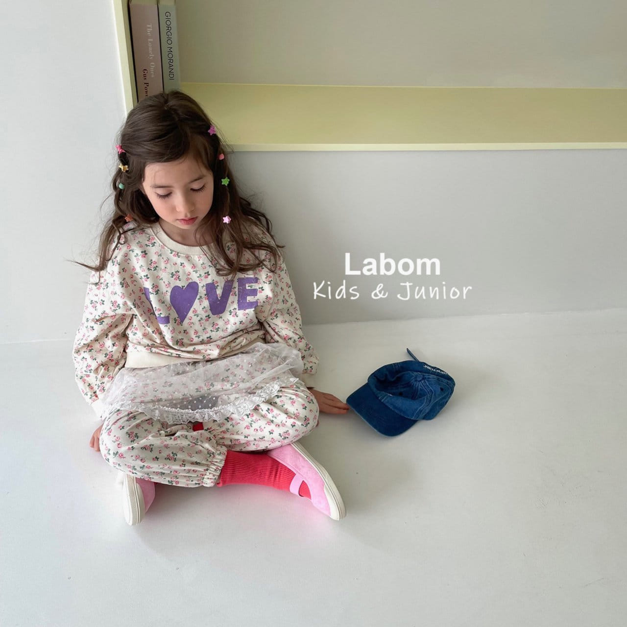 Labom - Korean Children Fashion - #magicofchildhood - Love Small Flower Pants - 5