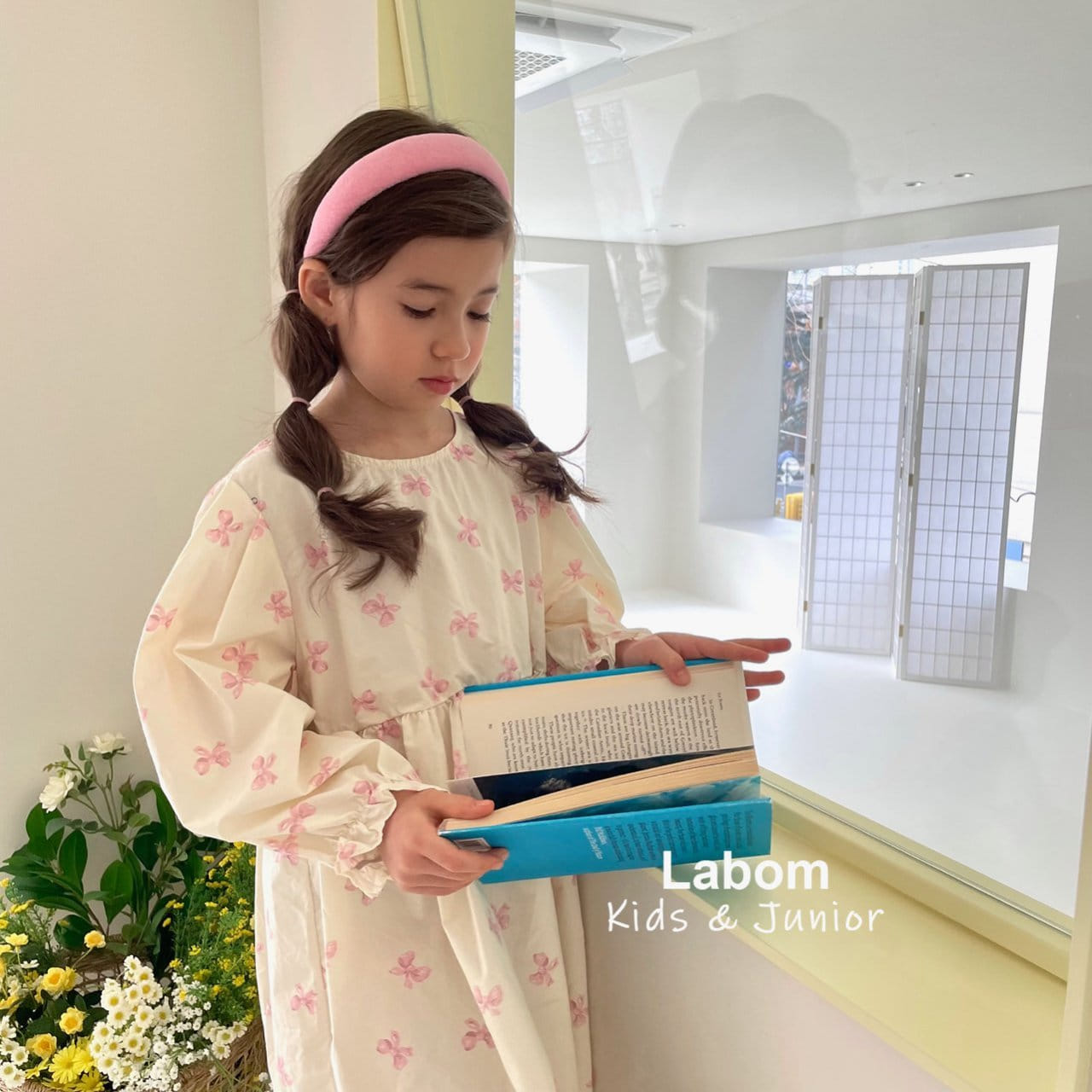 Labom - Korean Children Fashion - #minifashionista - Jennis Ribbon One-piece - 7