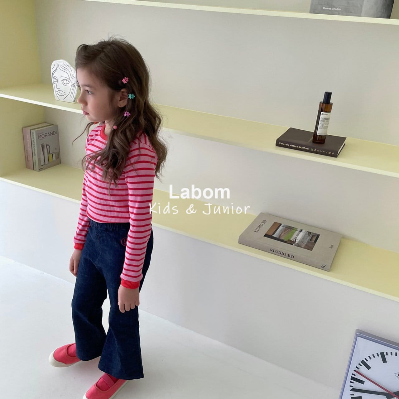 Labom - Korean Children Fashion - #minifashionista - Ppippi Stripes Tee - 5