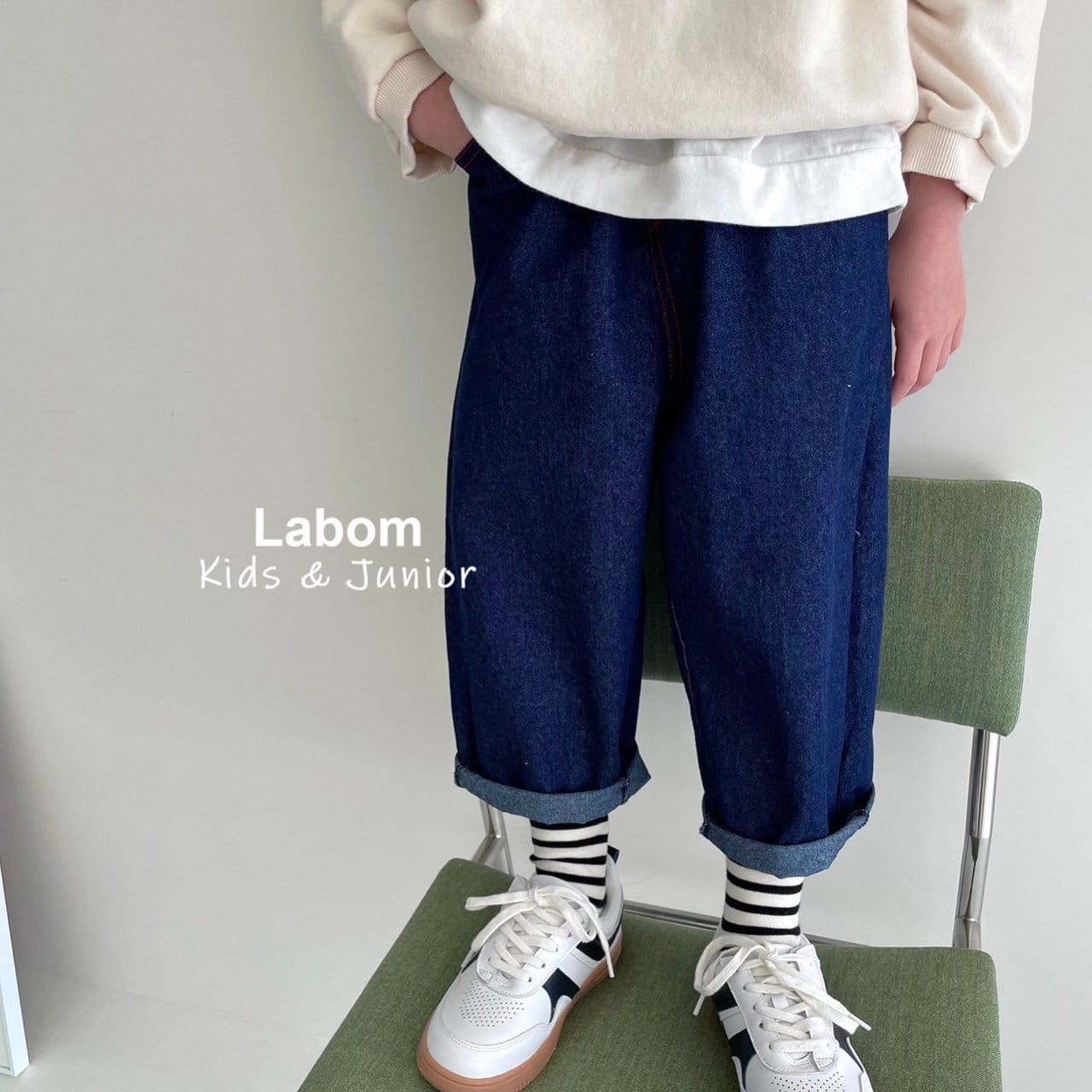 Labom - Korean Children Fashion - #minifashionista - You And Me Stitch Pants - 2