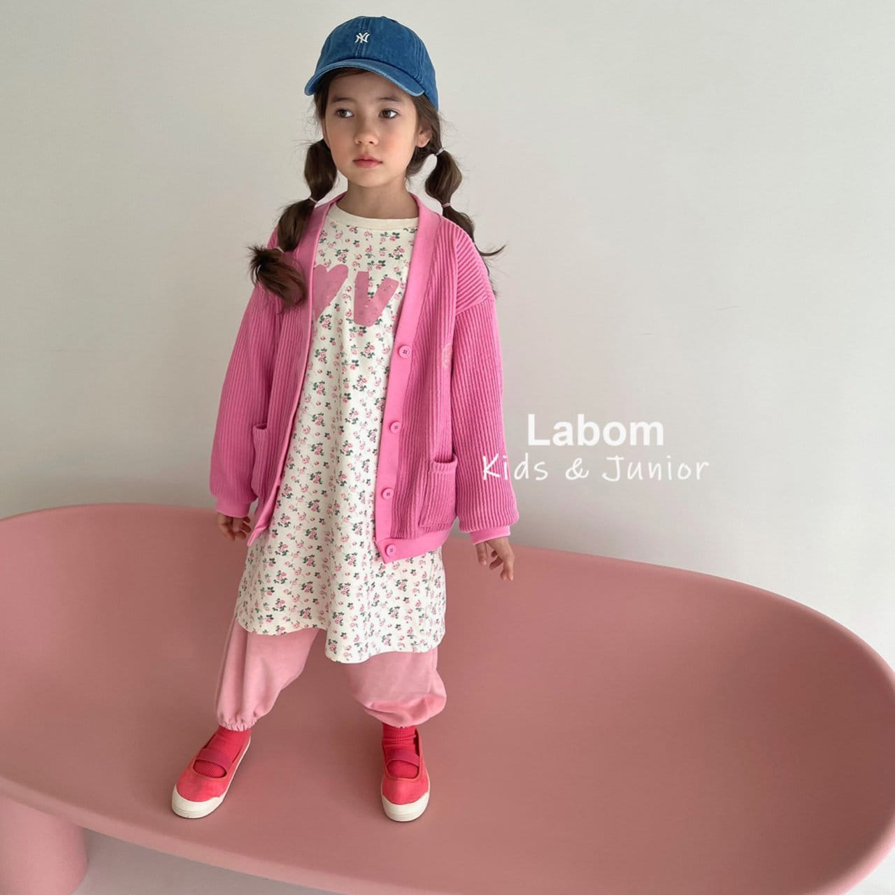 Labom - Korean Children Fashion - #minifashionista - Love Small Flower One-piece - 7