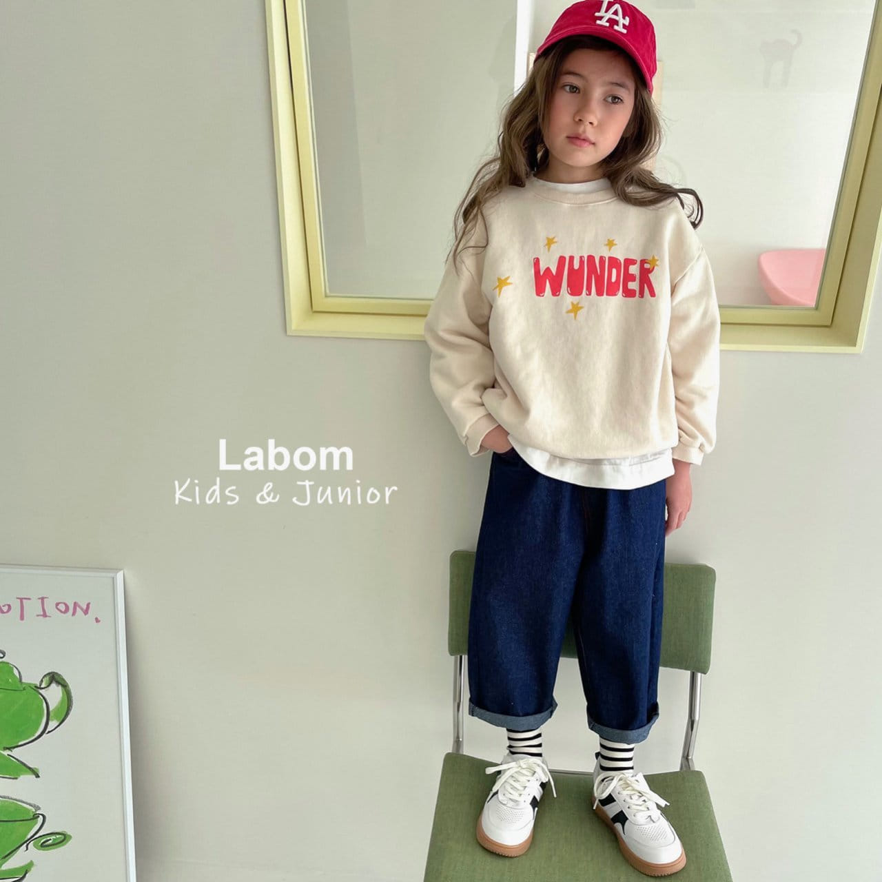 Labom - Korean Children Fashion - #prettylittlegirls - You And Me Stitch Pants - 3