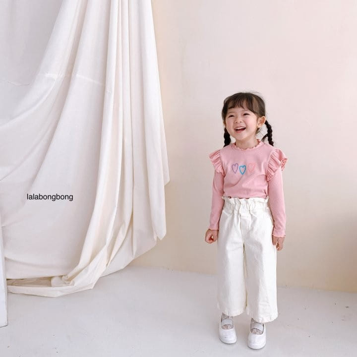 Lalabongbong - Korean Children Fashion - #kidzfashiontrend - Cotton Pants - 4