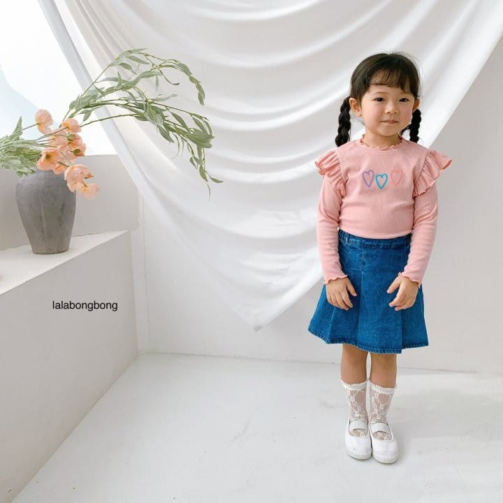 Lalabongbong - Korean Children Fashion - #discoveringself - Pintuck Denim Shorts - 9