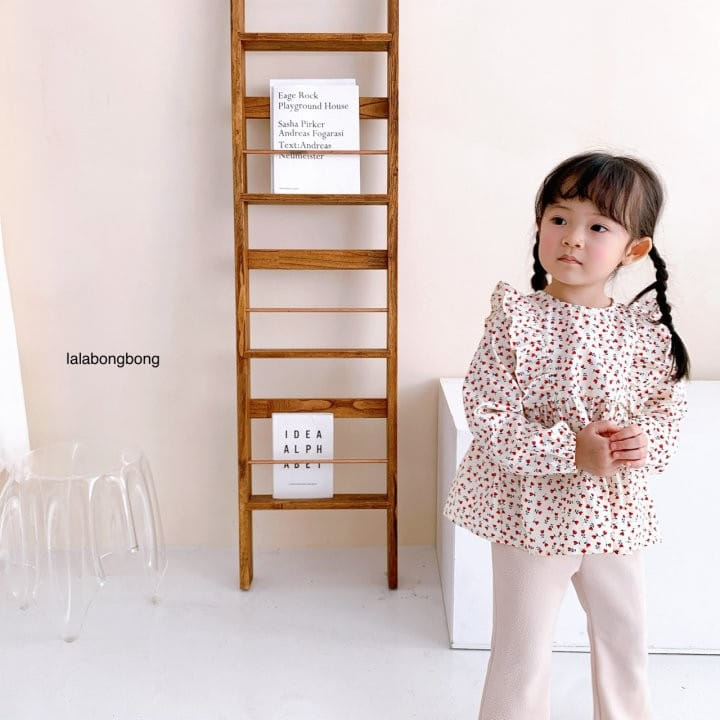 Lalabongbong - Korean Children Fashion - #discoveringself - Heart Flower Blouse - 8