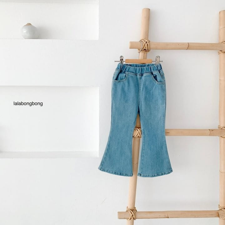 Lalabongbong - Korean Children Fashion - #fashionkids - Lala Jeans - 2