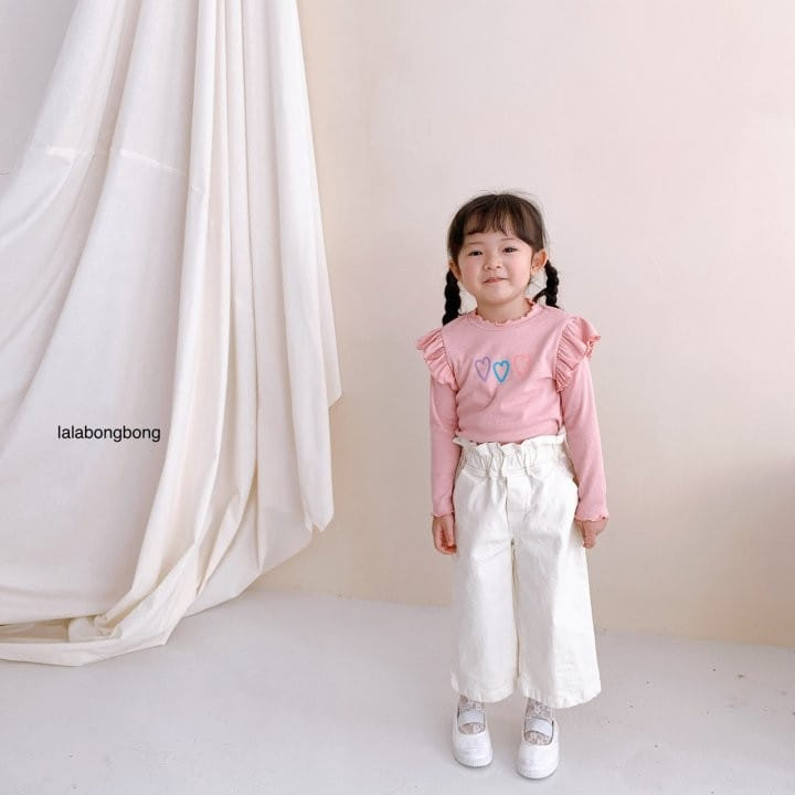 Lalabongbong - Korean Children Fashion - #kidzfashiontrend - Cotton Pants - 3