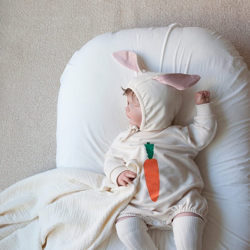 Lemonade - Korean Baby Fashion - #onlinebabyshop - Carrot Bodysuit - 4