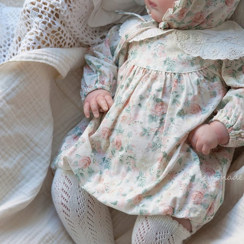 Lemonade - Korean Baby Fashion - #babyboutiqueclothing - Rosa Bodysuit - 4