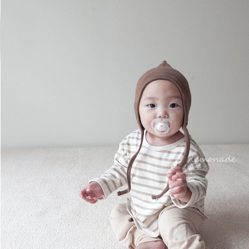 Lemonade - Korean Baby Fashion - #babyclothing - Piping Stripes Tee - 2