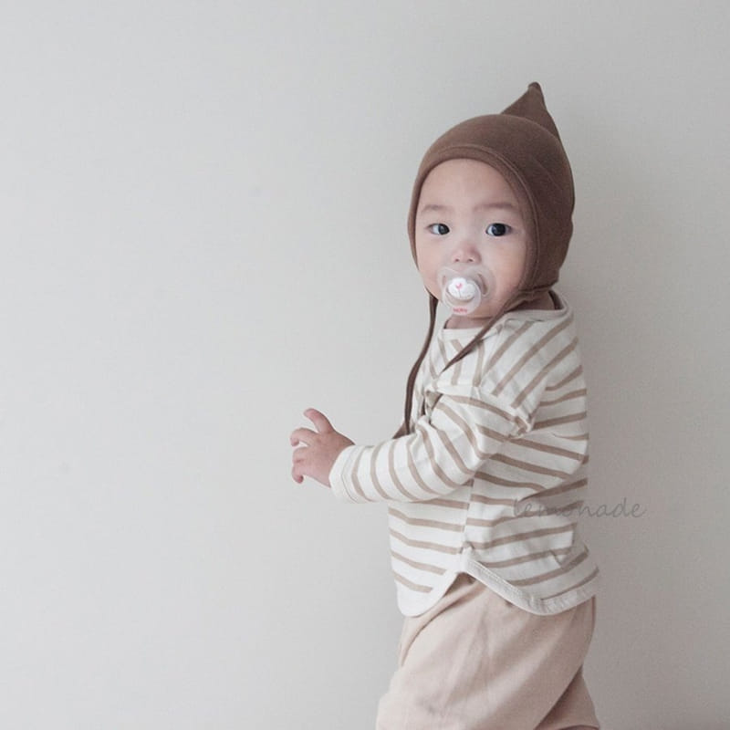 Lemonade - Korean Baby Fashion - #babyfashion - Piping Stripes Tee - 3