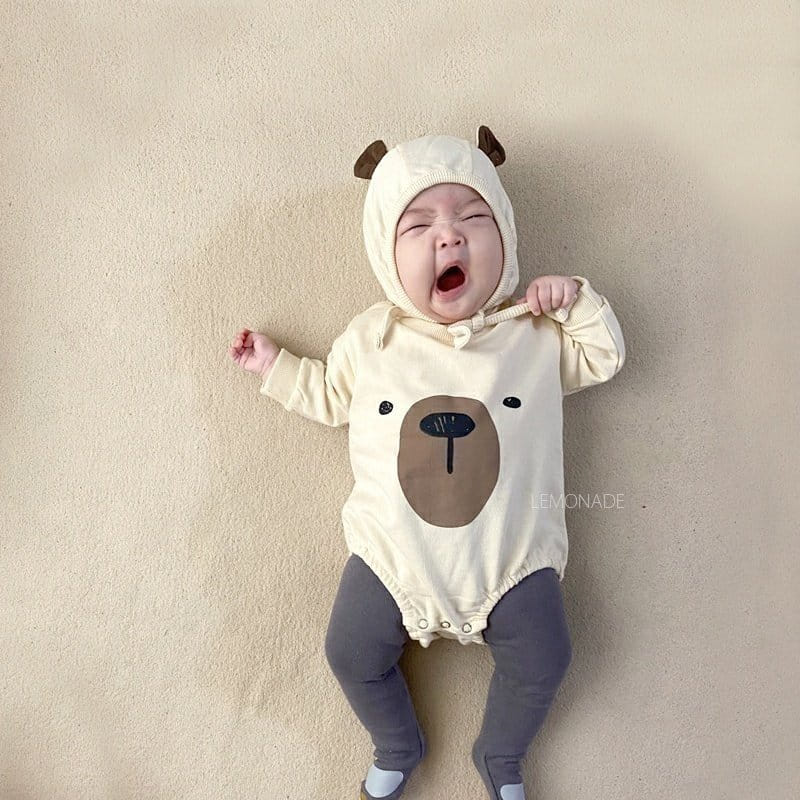 Lemonade - Korean Baby Fashion - #babyfashion - Bear Bodysuit - 11
