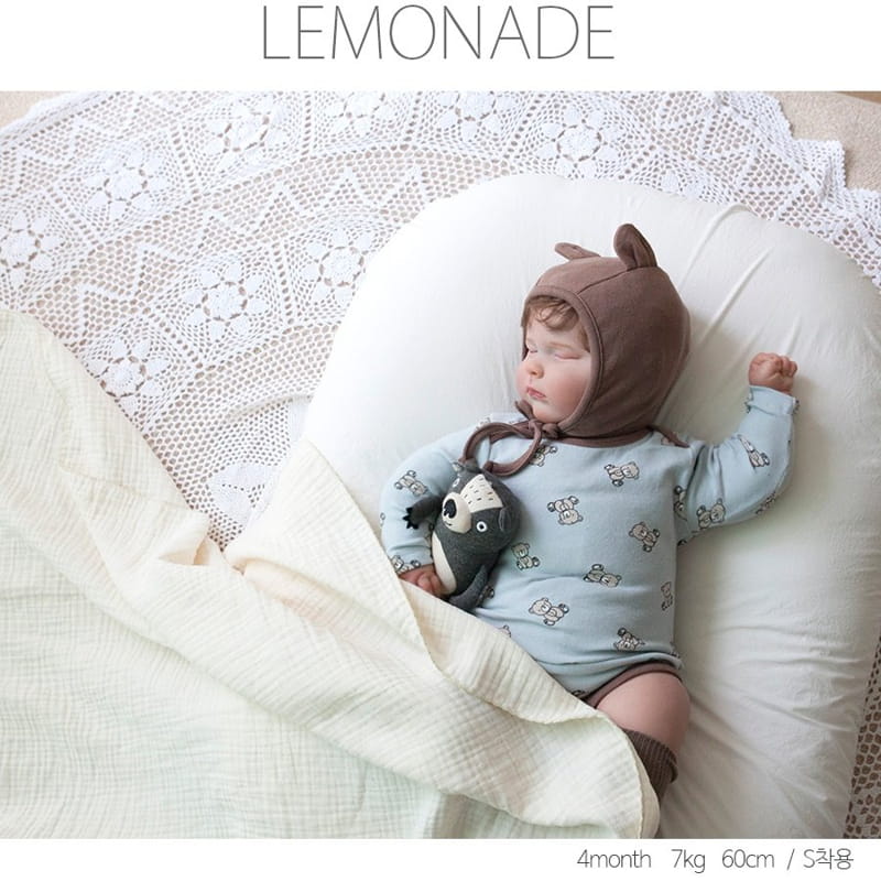 Lemonade - Korean Baby Fashion - #babyfever - Tinni Bear Bodysuit