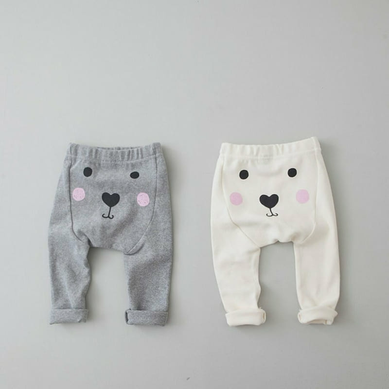 Lemonade - Korean Baby Fashion - #babyfever - Bear Leggings - 10