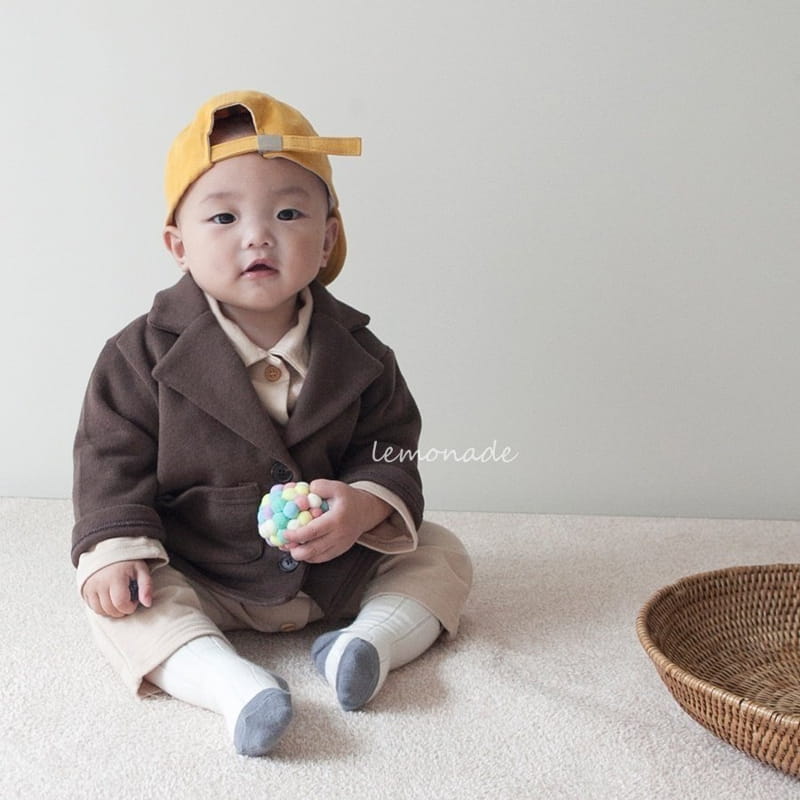 Lemonade - Korean Baby Fashion - #babyoninstagram - Muzi Collar Bodysuit - 10