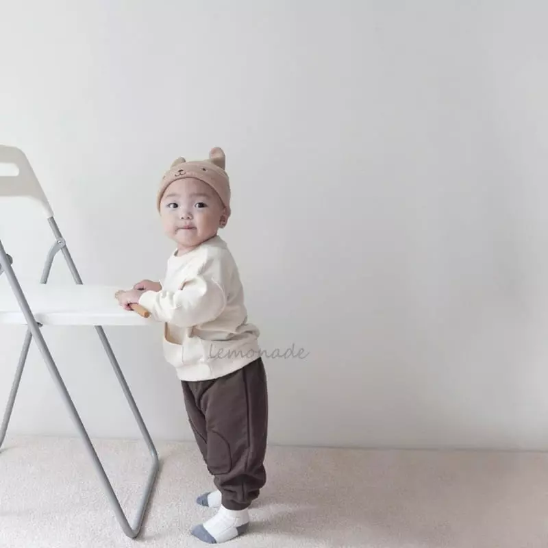Lemonade - Korean Baby Fashion - #babyootd - Kangaroo Sweatshirt - 6