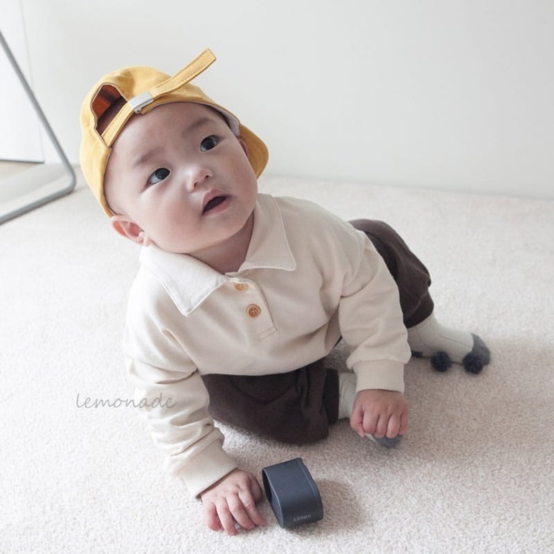 Lemonade - Korean Baby Fashion - #babyootd - Muzi Collar Tee - 5