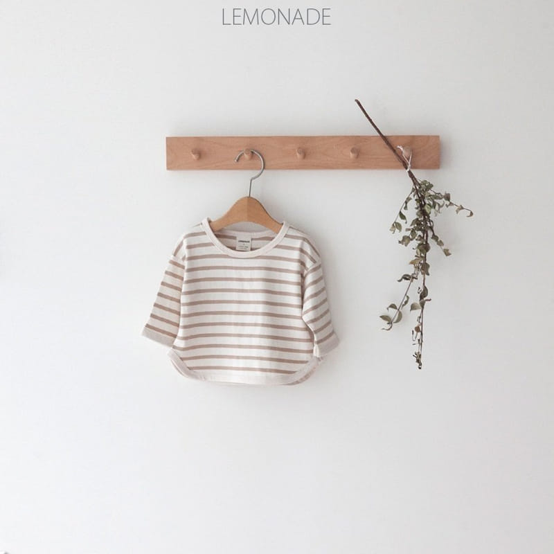 Lemonade - Korean Baby Fashion - #babyoutfit - Piping Stripes Tee - 10