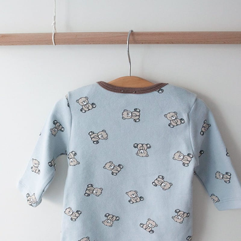 Lemonade - Korean Baby Fashion - #babywear - Tinni Bear Bodysuit - 8