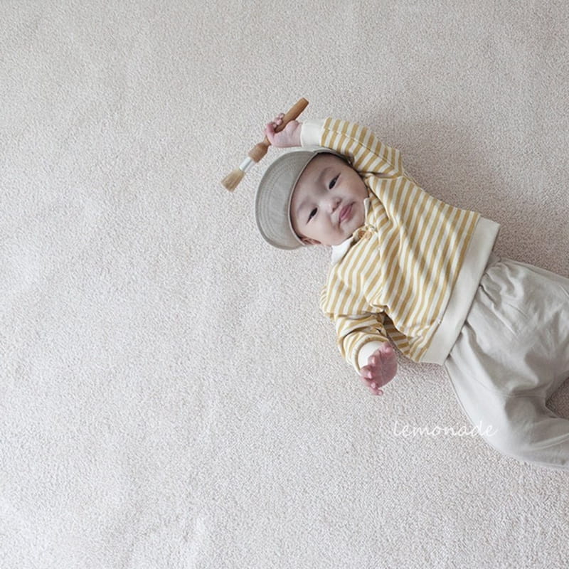 Lemonade - Korean Baby Fashion - #babywear - Stripes Collar Tee - 10
