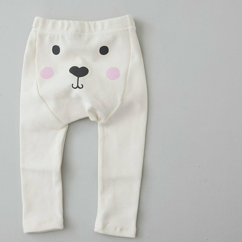 Lemonade - Korean Baby Fashion - #babywear - Bear Leggings - 2