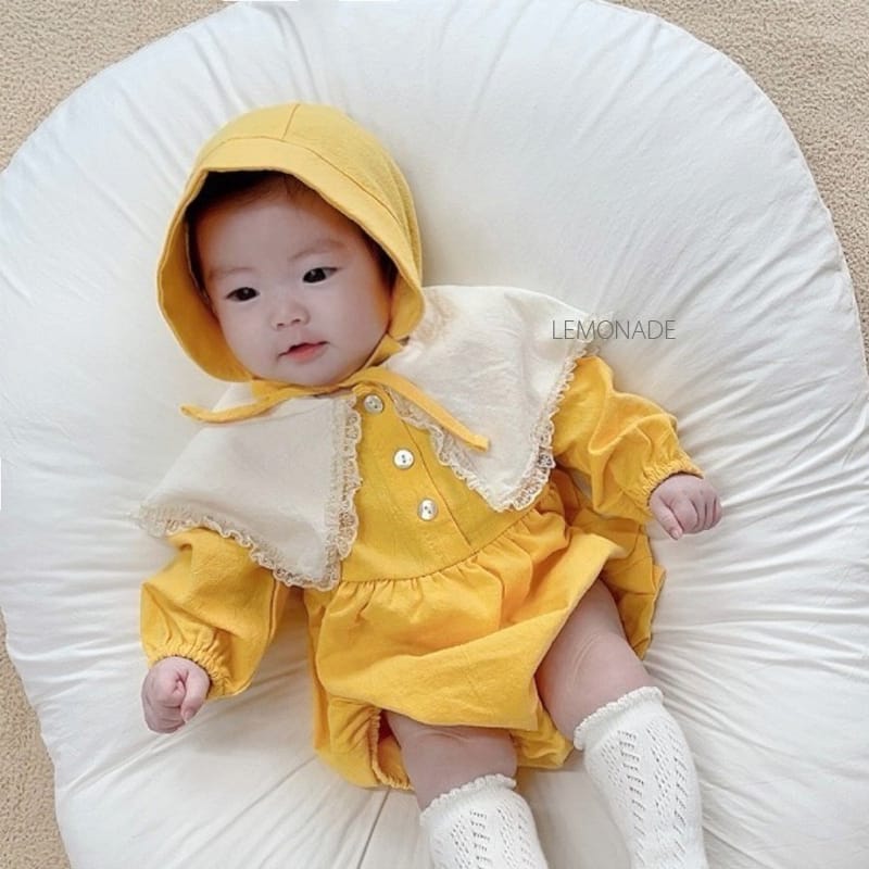 Lemonade - Korean Baby Fashion - #onlinebabyboutique - Sabre Bodysuit - 12
