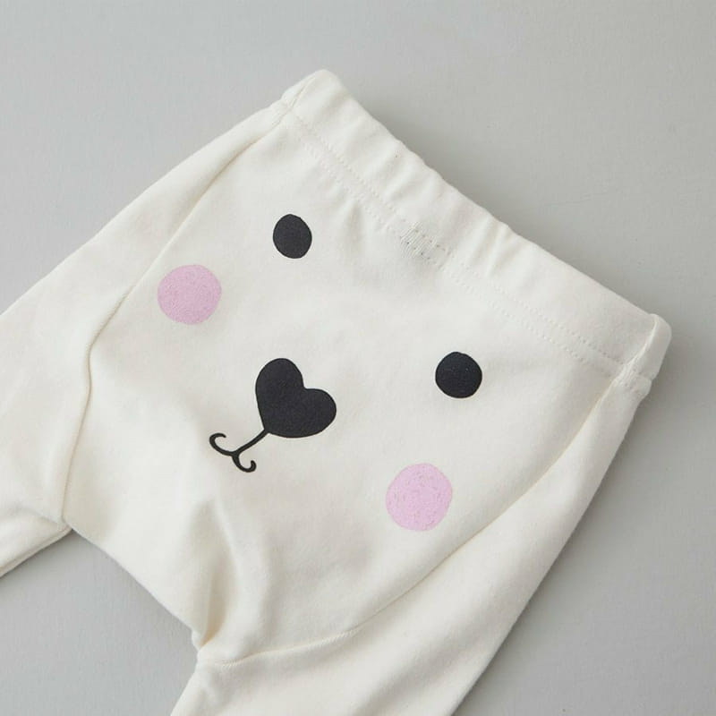 Lemonade - Korean Baby Fashion - #onlinebabyboutique - Bear Leggings - 3
