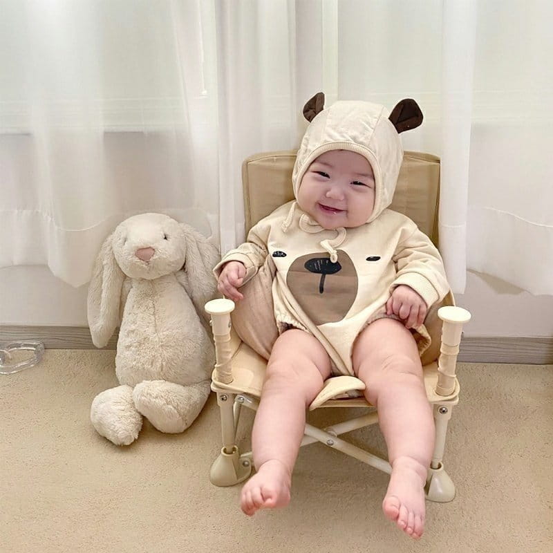 Lemonade - Korean Baby Fashion - #smilingbaby - Bear Bodysuit - 7