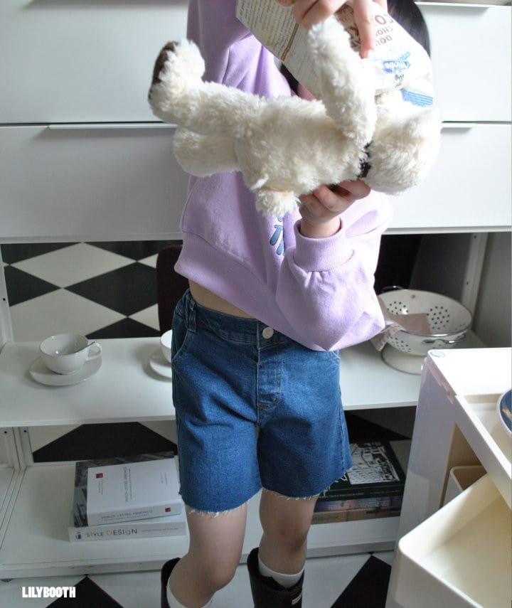 Lilybooth - Korean Children Fashion - #childrensboutique - Less Denim Shorts - 5