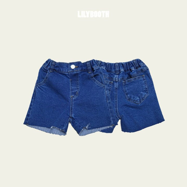 Lilybooth - Korean Children Fashion - #todddlerfashion - Less Denim Shorts