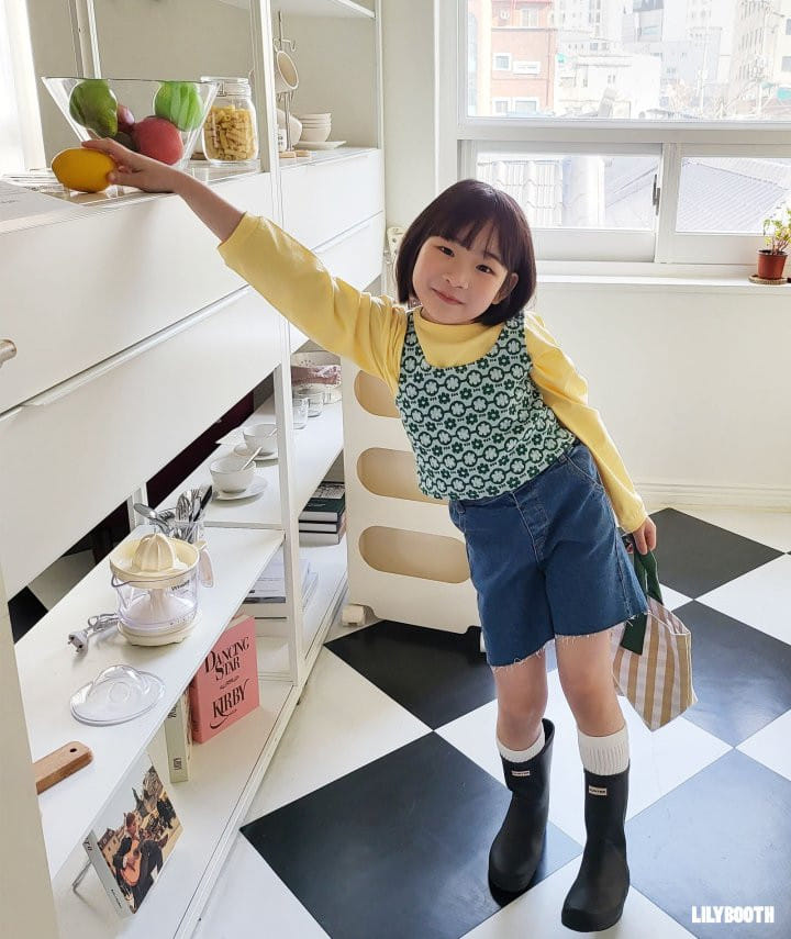 Lilybooth - Korean Children Fashion - #toddlerclothing - Less Denim Shorts - 2