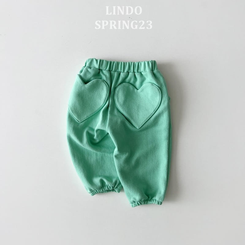 Lindo - Korean Children Fashion - #kidzfashiontrend - Heart Pocket Pants - 2