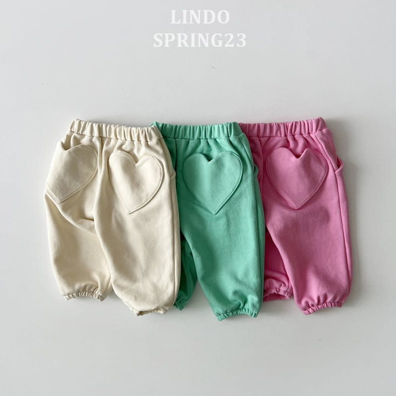Lindo - Korean Children Fashion - #Kfashion4kids - Heart Pocket Pants - 4