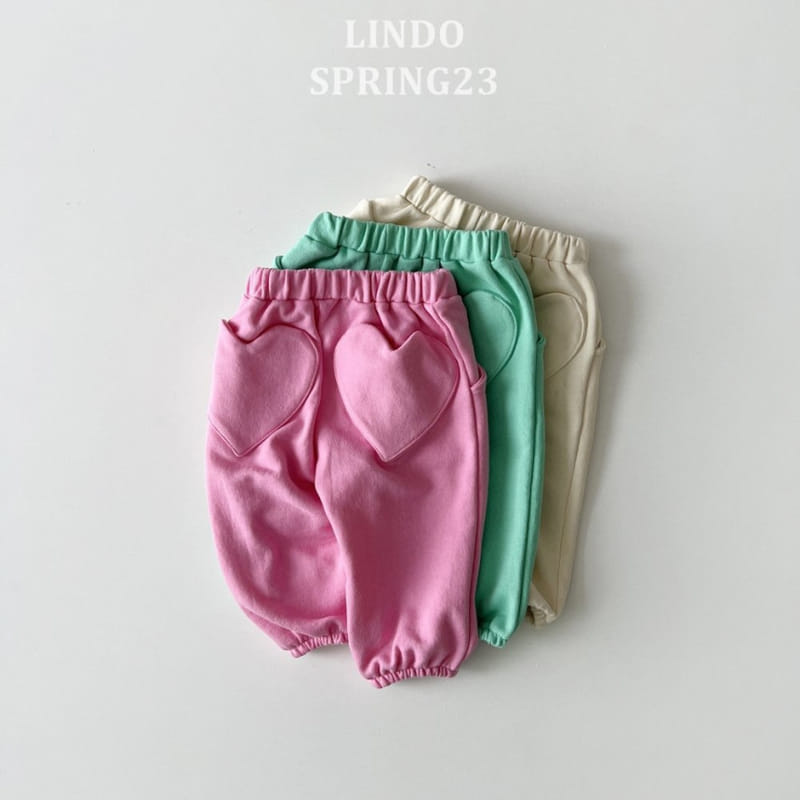 Lindo - Korean Children Fashion - #toddlerclothing - Heart Pocket Pants - 6