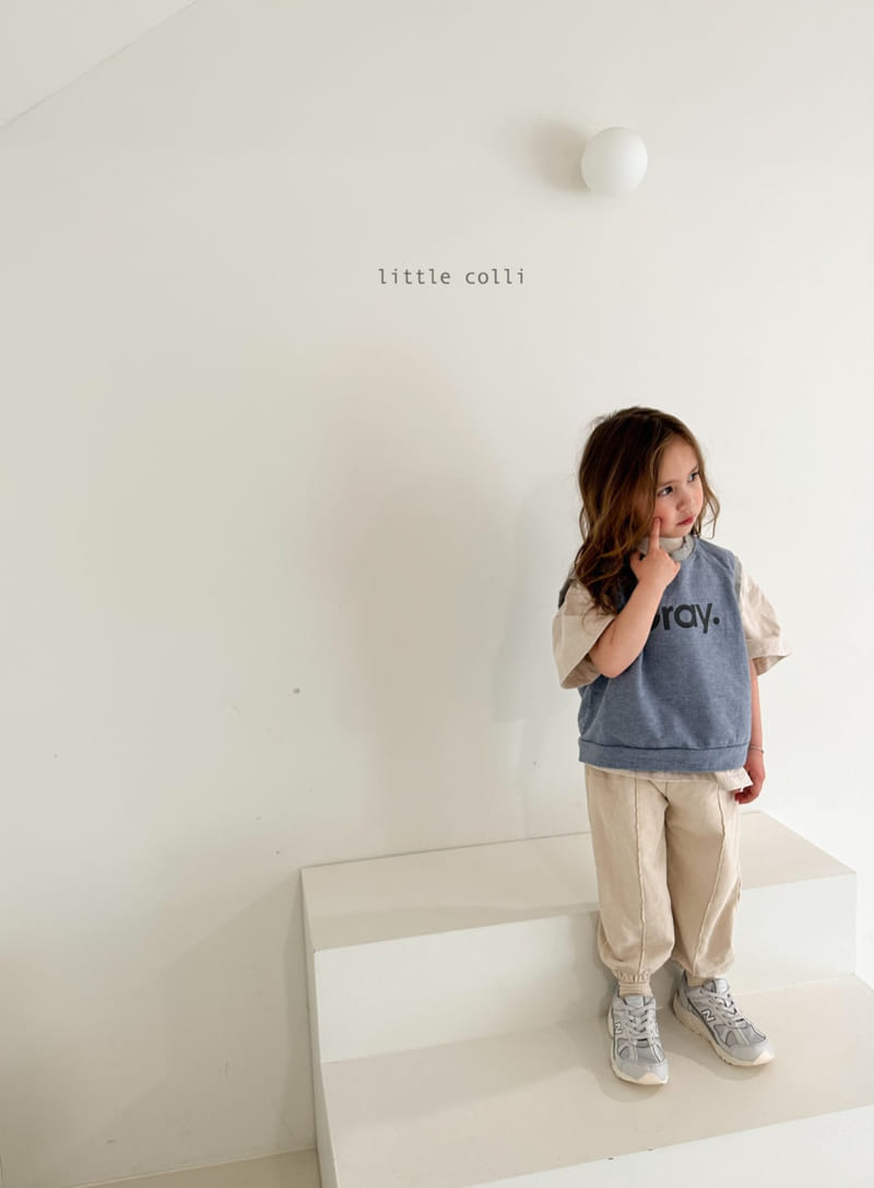 Little Colli - Korean Children Fashion - #minifashionista - Gray Vest - 4