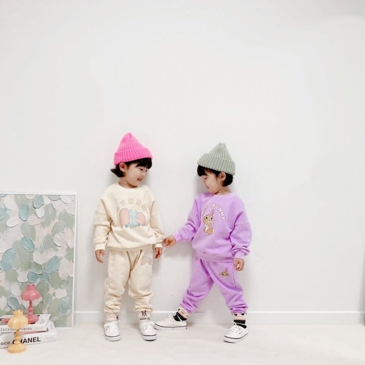 Little Rabbit - Korean Children Fashion - #Kfashion4kids - D Honey Top Bottom Set - 3