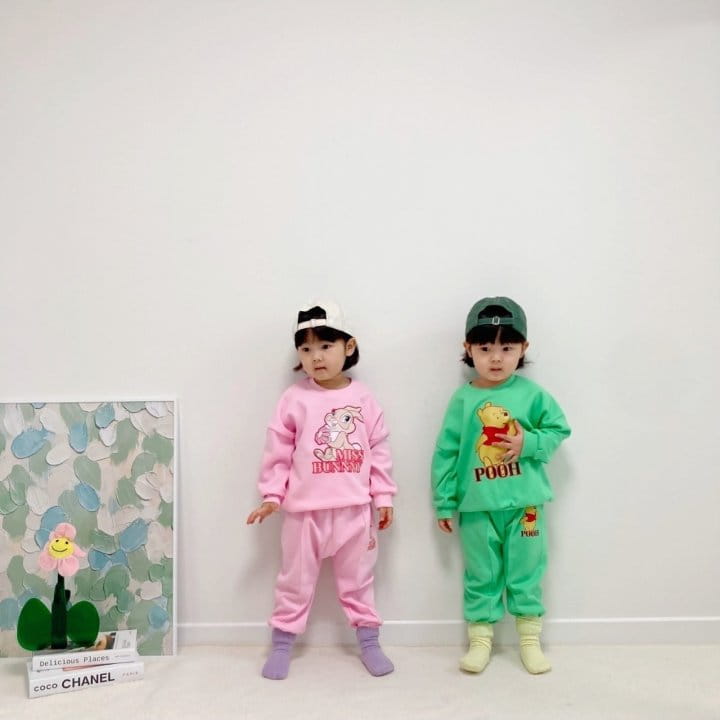 Little Rabbit - Korean Children Fashion - #childofig - D Pping Stripes Top Bottom Set - 10