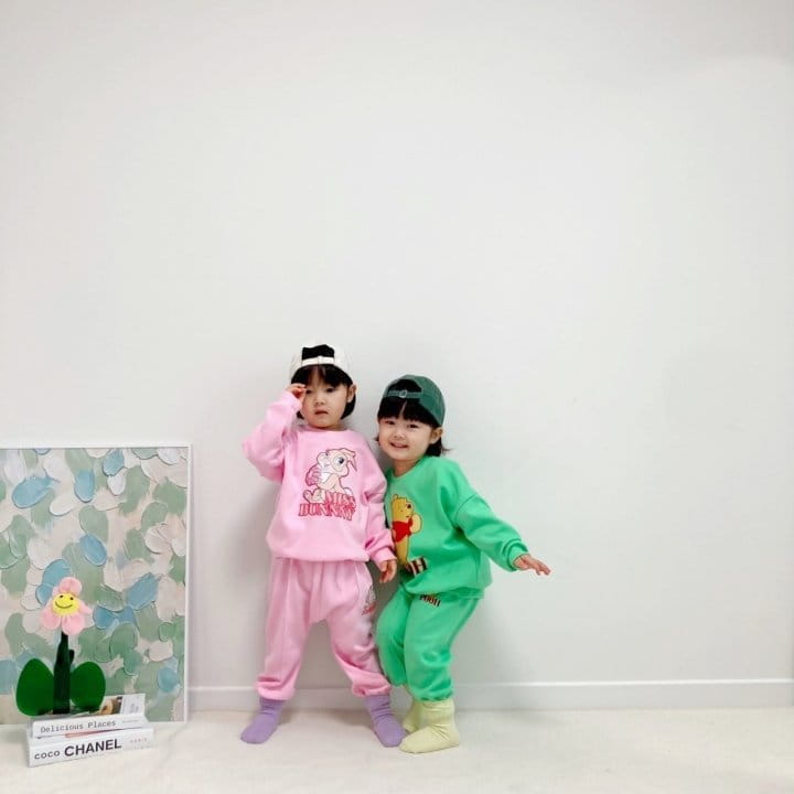 Little Rabbit - Korean Children Fashion - #childofig - D Pping Stripes Top Bottom Set - 9