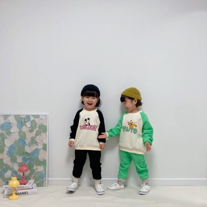 Little Rabbit - Korean Children Fashion - #minifashionista - D Raglan Top Bottom Set - 5
