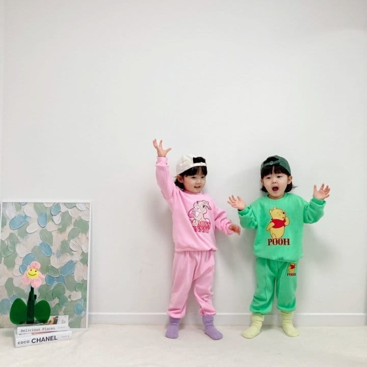 Little Rabbit - Korean Children Fashion - #prettylittlegirls - D Pping Stripes Top Bottom Set - 8