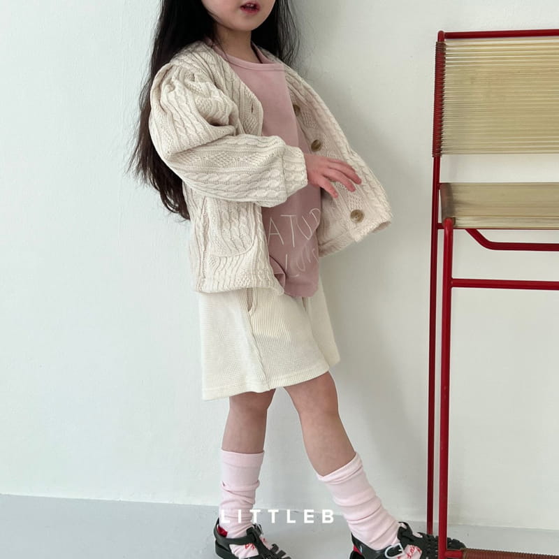 Littleb - Korean Children Fashion - #Kfashion4kids - Twist Cardigan - 3