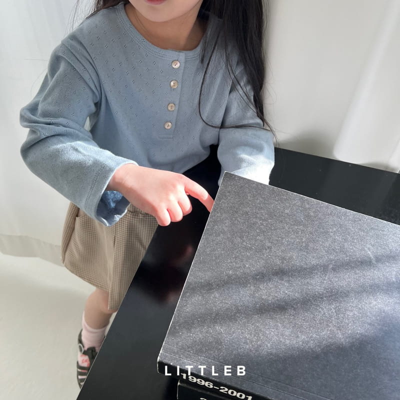 Littleb - Korean Children Fashion - #childofig - Pearl Button Tee - 6