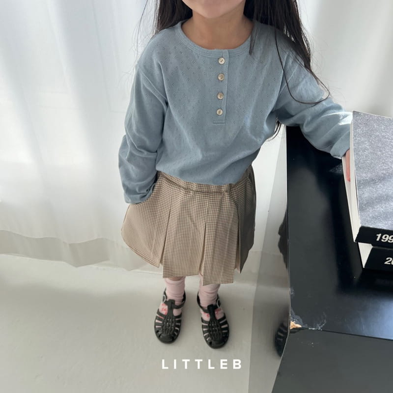 Littleb - Korean Children Fashion - #childofig - Pearl Button Tee - 7