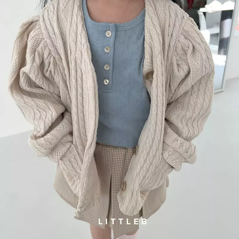 Littleb - Korean Children Fashion - #designkidswear - Pearl Button Tee - 9