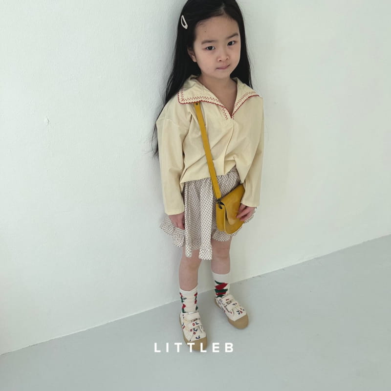 Littleb - Korean Children Fashion - #discoveringself - Collar Embrodiery Blouse - 8