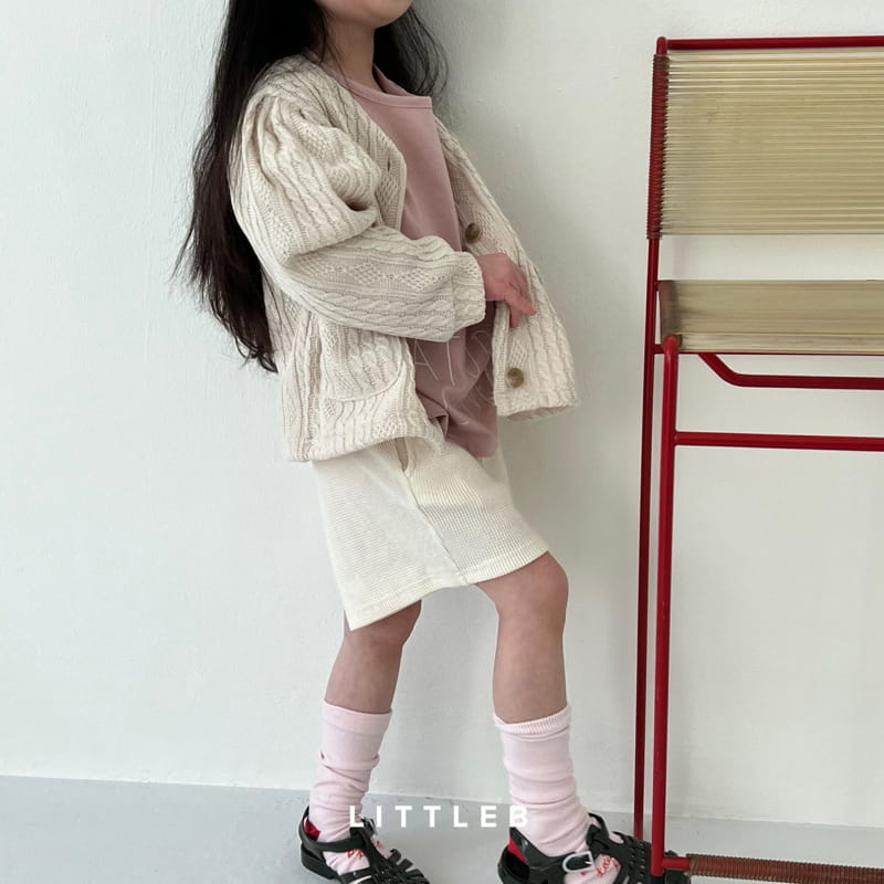 Littleb - Korean Children Fashion - #fashionkids - Waffle Shorts - 2