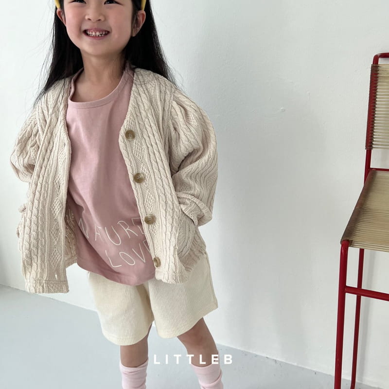 Littleb - Korean Children Fashion - #kidsshorts - Waffle Shorts - 4