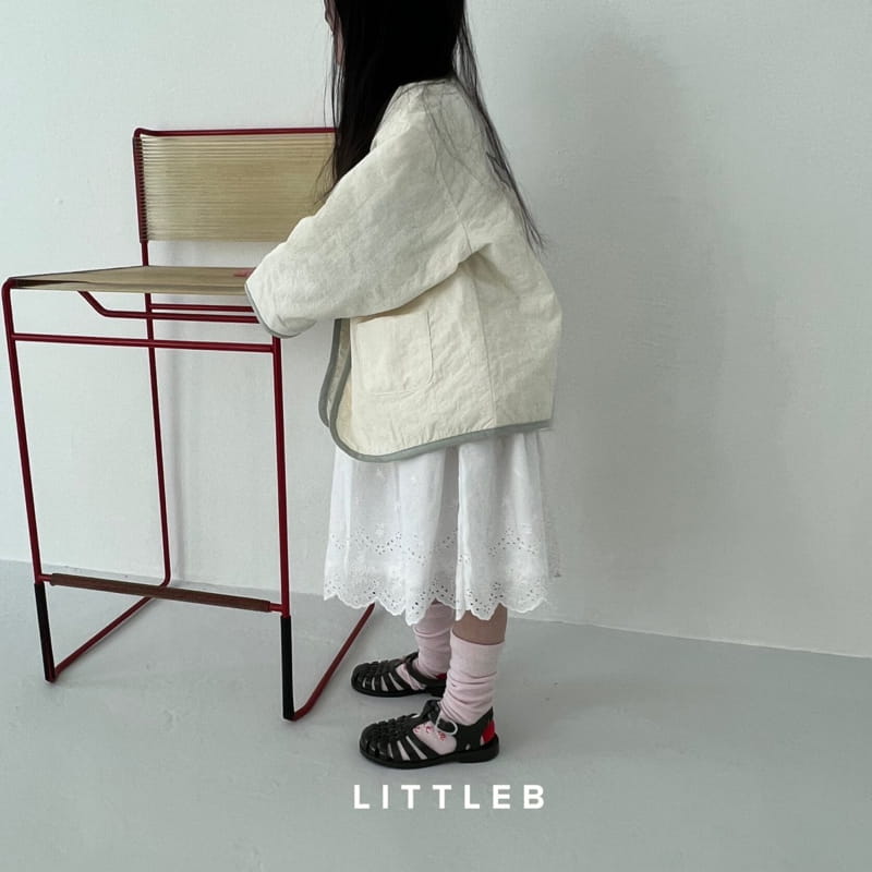 Littleb - Korean Children Fashion - #kidzfashiontrend - Embrodiery Lace Skirt - 7