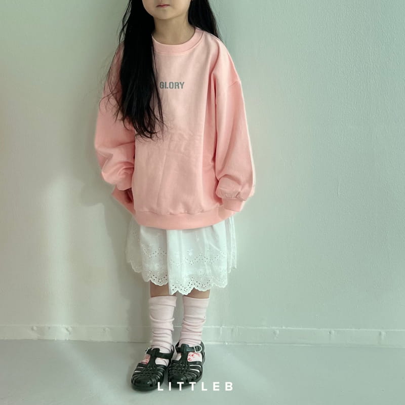 Littleb - Korean Children Fashion - #littlefashionista - Embrodiery Lace Skirt - 9