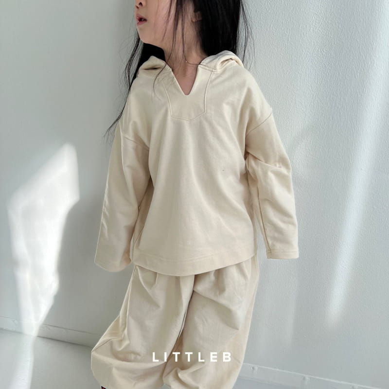 Littleb - Korean Children Fashion - #magicofchildhood - Poin Hoody Tee - 11